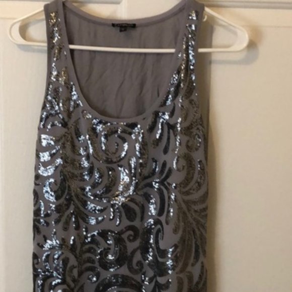 EXPRESS Sequin Tank - Picture 2 of 2